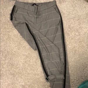 Zara Plaid Business Pants